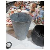 VINTAGE ROSCO GALVENIZED BUCKET