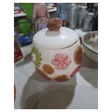 VTG. 1950S COOKIES  ALL OVER COOKIE JAR