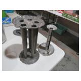 (2) CANDLE STICK MOLDS