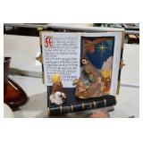 VINTAGE CERAMIC 3D NATIVITY