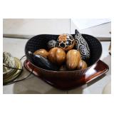 WOOD TRAY, CENTERPIECE HOME DECOR