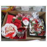 VTG CHRISTMAS JEWELRY & MISC COLLECTION