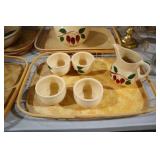 VINTAGE WATT PITCHER & BOWLS