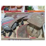OLD SCALE, CANTTENS, AND TOOLS