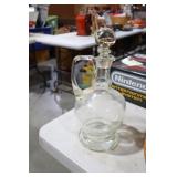 VINTAGE GLASS DECANTER