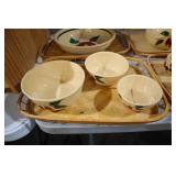 SET OF VINTAGE WATT BOWLS