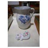 PFALTZGRAFF PITCHER & POMANDER CAT