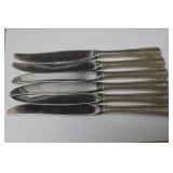 (6) WESTMORLAND STERLING HANDLE KNIVES