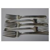 (5) WESTMORLAND STERLING SILVER FORKS - 168 GRAMS
