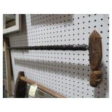 FOLK ART FISH CANE