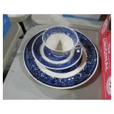 BLUE WILLOW 3 PC SET