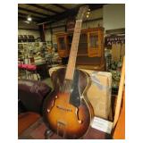 VTG SILVERTONE GUITAR W/ STAND