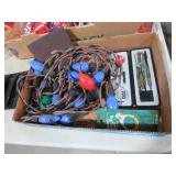 VINTAGE CHRISTMAS LIGHTS & DARTS