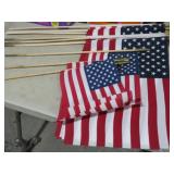 COLLECTION OF AMERICAN YARD FLAGS
