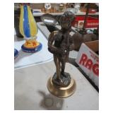 BRASS BRONZE CHERUB FIGURINE