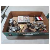 COLL. SOUVENIR SPOONS, CARDS & MISC