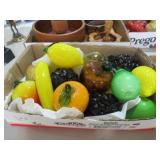 GLASS FRUIT COLLECTION