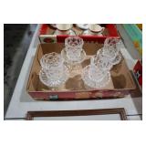 PARTYLITE VOTIVE GLASS CANDLE HOLDERS