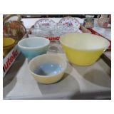 3 VTG MIXING BOWLS