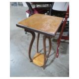 WOOD TIERED TABLE