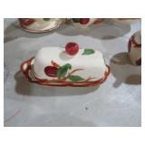 FRANCISCAN EARTHENWARE APPLE BUTTER DISH