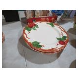 FRANCISCAN EARTHENWARE 4 DINNER PLATES