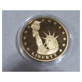 LIBERTY HISTORY OF AMERICA GOLD COMM. COIN