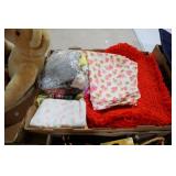 COLL. OF VTG DOILIES & THROWS
