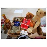 3 STUFFED BEARS
