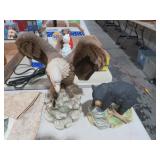 ANDREA BY SADEK EAGLE & BEAR FIGURINES