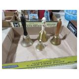 (4) VTG BRASS BELLS