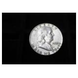1962 D FRANKLIN HALF DOLLAR 90%