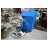 STAR TREK USS ENTERPRISE CRYSTAL BALL LIGHTED DISP
