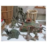 TURTLE & ALL AQUARIUM PIECES
