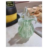 NICE MURANO STYLE JACK IN THE PULPIT VASE