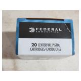 FEDERAL 357 MAGNUM 20 CT AMMO