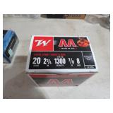 WINCHESTER 20 GAUGE 25 CT AMMO