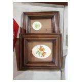 2 FRAMED PRINTS