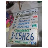 COLLECTION OF TENN LICENSE PLATES