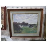 FRAMED ARCHIE CAMPBELL SIGNED PRINT