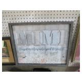FRAMED MIMI SHADOWBOX PIECE