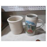 CROCK & OLD BEER STEIN