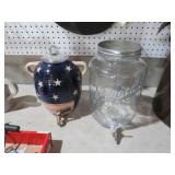CROCK & GLASS DISPENCERS