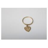 1 GRAM 10K GOLD HEART PENDANT