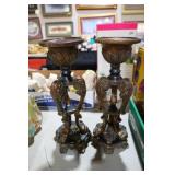 PAIR OF CANDLE STANDS