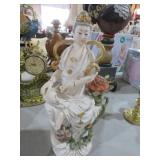 VTG HANDPAINTED ASIAN LADY FIGURINE