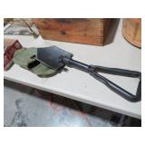 MILITARY SHOVEL, MARKED U.S.