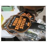 (3) VIDEO SECURITY SIGNS