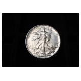 1942 P WALKING LIBERTY HALF DOLLAR 90% MS