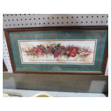 FRAMED RELIGIOUS PRINT